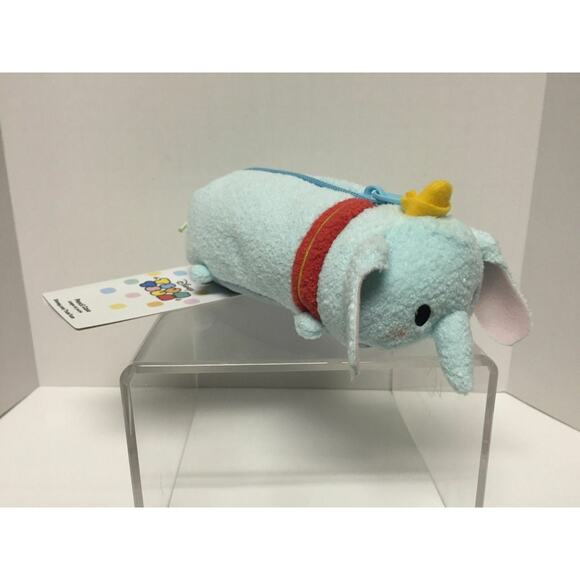 Disney Tsum Tsum Dumbo Pencil Case 7" Long - Picture 4 of 5